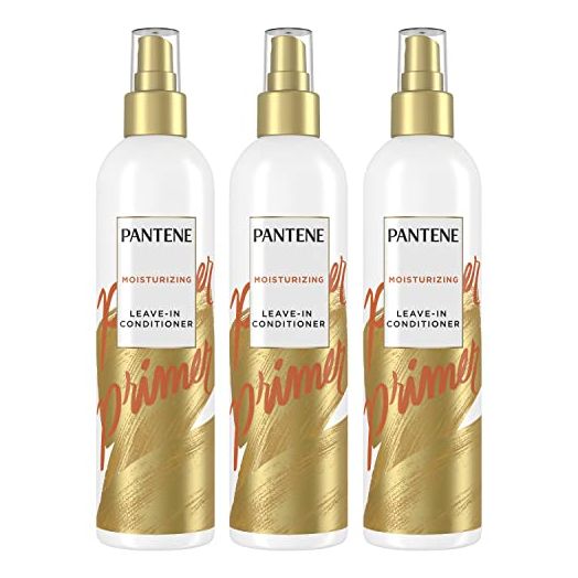 Pantene Conditioning Detangler Spray, Nutrient Boost, Pro-V Repair and Protect for Damaged Hair, 8.5 oz, 3 count (Packaging May Vary)