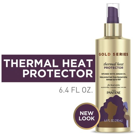 Gold Series from Pantene Heat Protector with Argan Oil, 6.4 fl oz