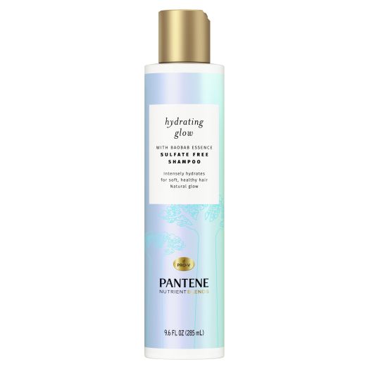 Pantene Nutrient Blends Sulfate Free Shampoo, Hydrating Glow, 9.6 oz