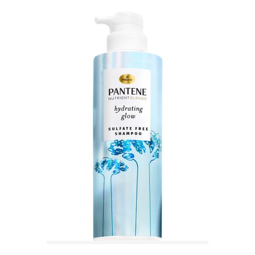 Pantene Nutrient Blends Hydrating Glow Shampoo With Baobab Essence, Sulfate Free, 14.8 oz