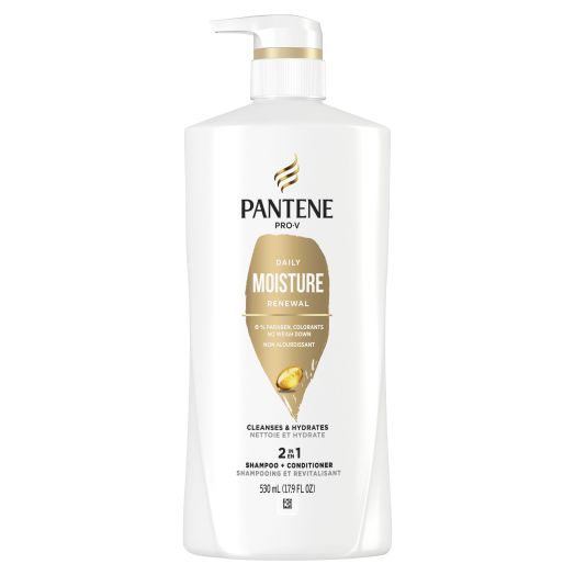 Pantene Pro-V Daily Moisture Renewal 2 in 1 Shampoo + Conditioner, 17.9 oz