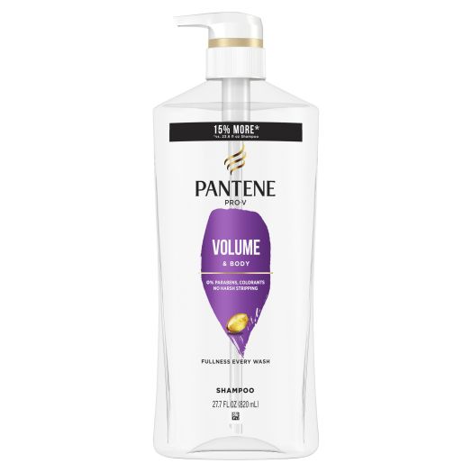 Pantene Pro-V Volume and Body Shampoo, 27.7 oz/820mL