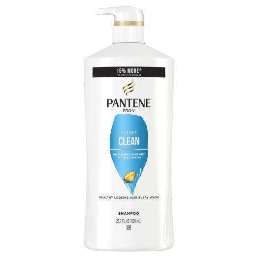 Pantene Pro-V Classic Clean Shampoo, 27.7 oz/820mL