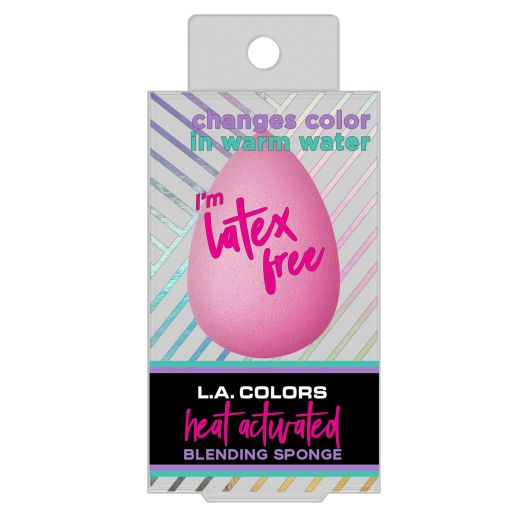 L.A. COLORS Heat Activating Makeup Blending Sponge, 1 piece