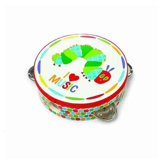 Eric Carle The Very Hungry Caterpillar Wood Tamborine, Caterpillar