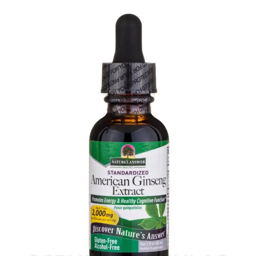 Nature's Answer American Ginseng Extract (Alcohol-Free) - 1 fl. oz (30 ml)