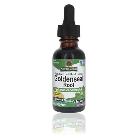 Nature's Answer Goldenseal Root | Herbal Supplement | Supports A Healthy Immune System | Gluten-Free & Alcohol-Free 1oz