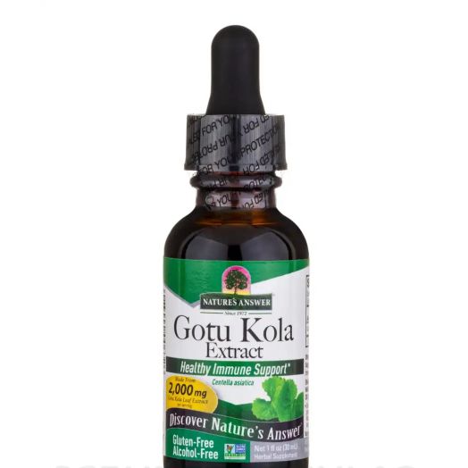 Nature's Answer Gotu-Kola Herb Extract (Alcohol-Free) - 1 fl. oz (30 ml)
