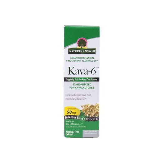 Nature's Answer Kava-6 Extract, 1 Fl Oz