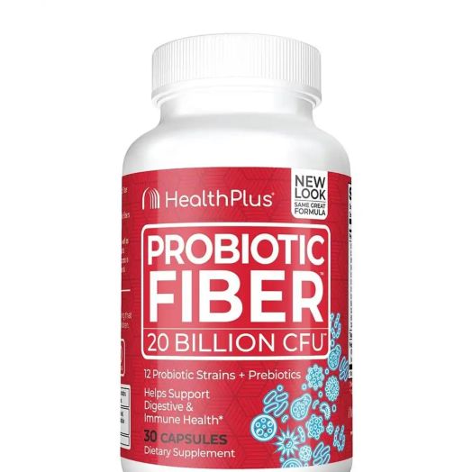 Health Plus Prebiotic Fiber 20 Billion CFU - 30 Capsules