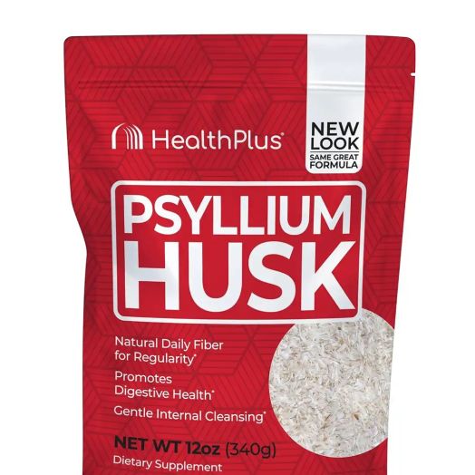 Health Plus Psyllium Husk - 12 oz (340 Grams)