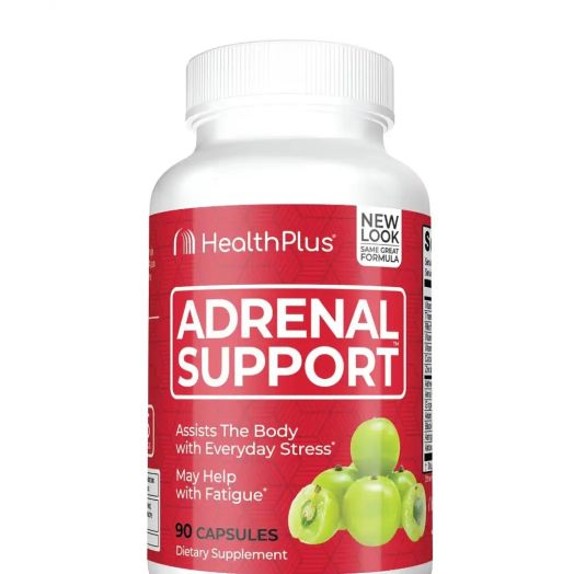 Health Plus Adrenal Support - 90 Capsules