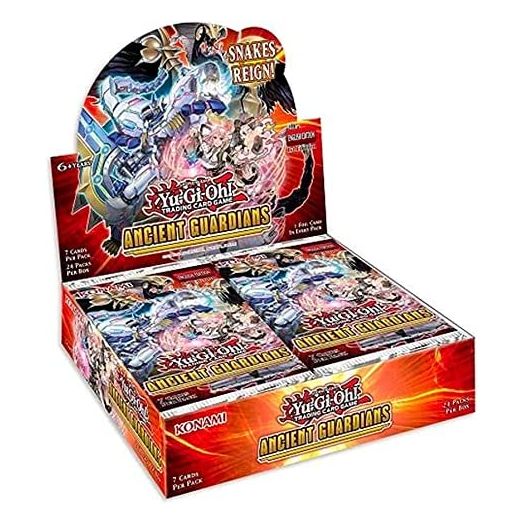 YuGiOh Trading Card Game Ancient Guardians Booster Box (24 Pack)