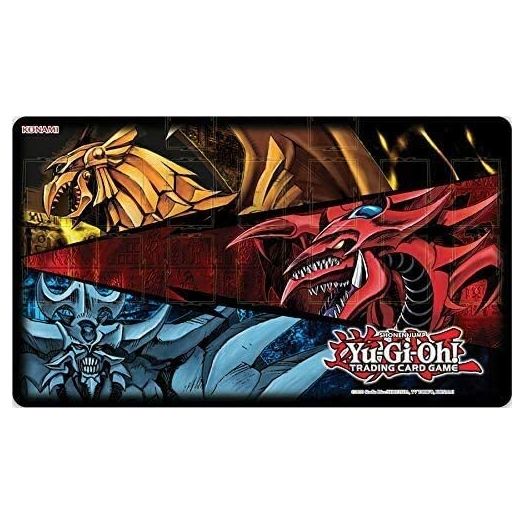 Yu-Gi-Oh! TCG: Slifer, Obelisk, and Ra Game Mat