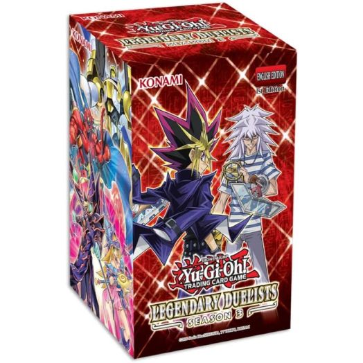 Yu-Gi-Oh! Trading Cards: Legendary Duelist Season 3 Booster Box, Multicolor