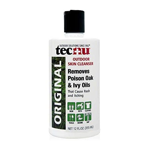 Tec Labs Tecnu Original Poison Oak & Ivy Outdoor Skin Cleanser - First Step in Poison Ivy Treatment, 12 Fl Oz