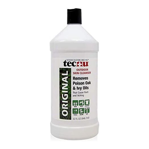 Tecnu Original Outdoor Skin Cleanser, First Step in Poison Oak and Ivy Treatment, Removes Rash Causing Oils from Skin, Gear, Clothing, Tools and Removes Skunk Odor from Dog Fur, 32 Fl Oz