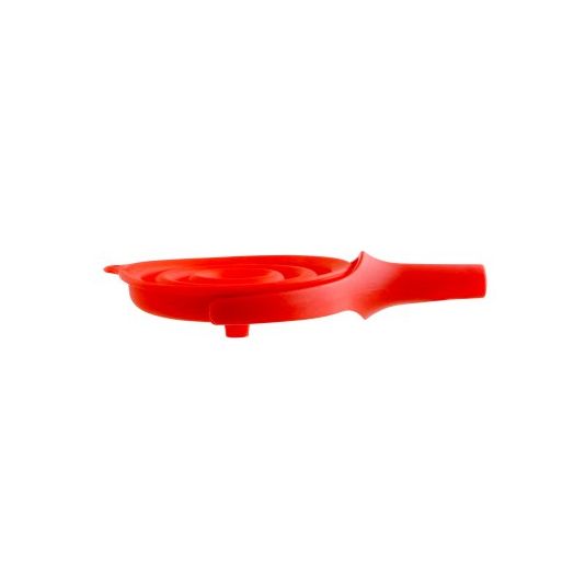 Dexas Collapsible Silicone 4.5 In. POP Funnel, Red