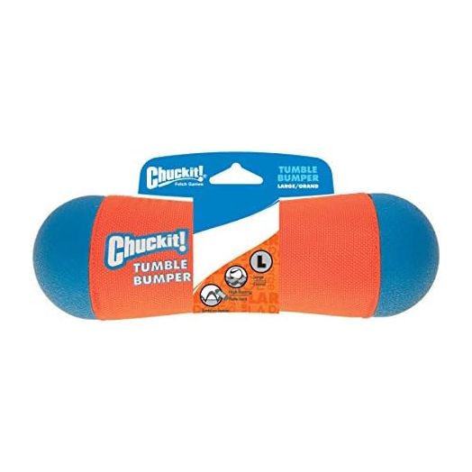 Chuckit! Amphibious Tumble Bumper Dog Toy, Floats on water,Large