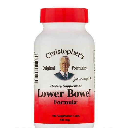 Christophers Original Formulas Lower Bowel Formula - 100 Vegetarian Capsules