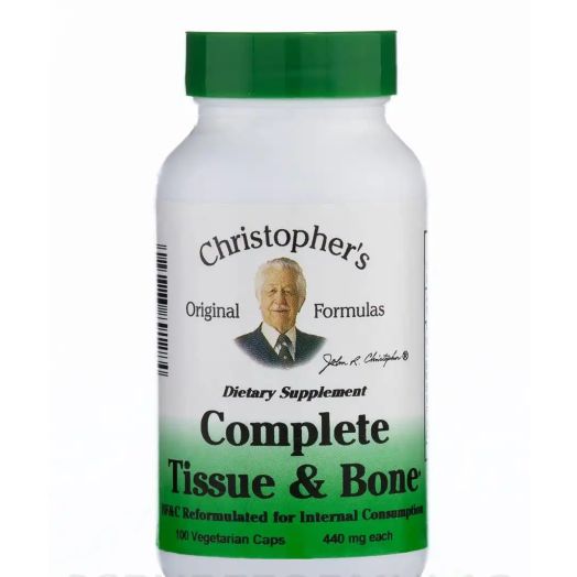 Christophers Original Formulas Complete Tissue & Bone - 100 Vegetarian Capsules