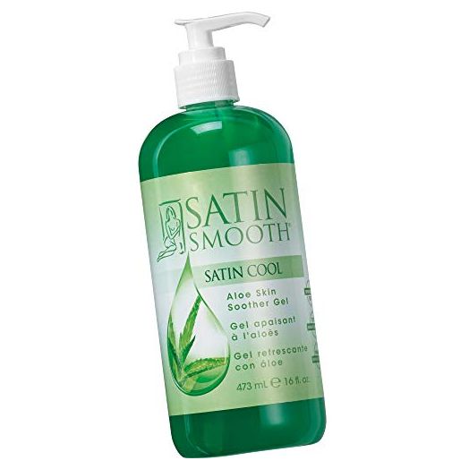Satin Smooth Satin Cool Aloe Vera Skin Soother Gel, 16 fl oz