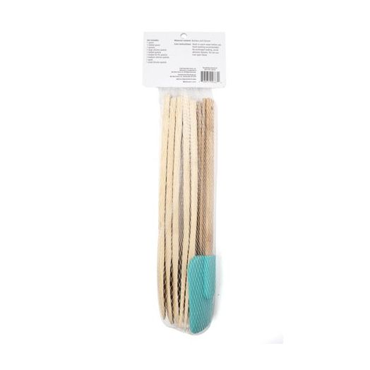 Mainstays 9 Piece Bamboo Utensil Set