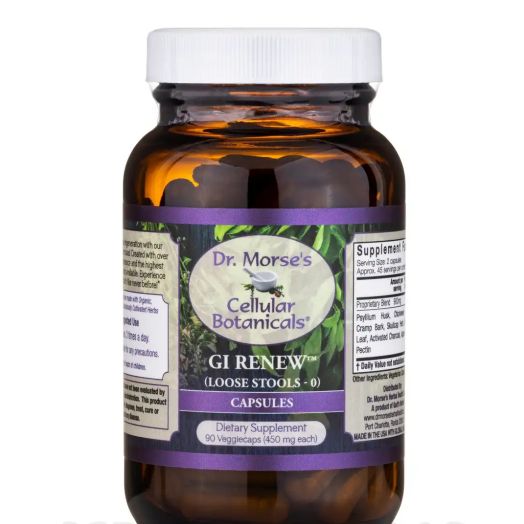 Dr. Morse's Cellular Botanicals GI Renew (Loose Stools-0) (Capsules) - 90 Veggiecaps