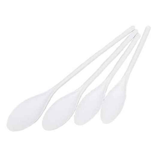 Chef Craft Select Plastic Spoon Set, 10-14.5 inch 4 Piece, White
