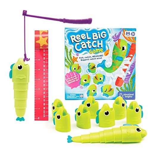 Educational Insights Reel Big Catch Game, Preschool Early Math Game, Gift for Kids Ages 3+
