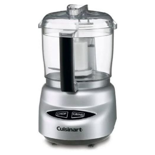 Cuisinart DLC-2ABC Mini-Prep Plus 24-Ounce Food-Processors, 3 Cup, Brushed Chrome and Nickel