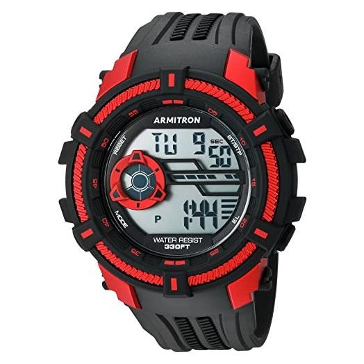 Armitron Sport Men's 40/8384 Digital Chronograph Resin Strap Watch