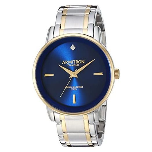 Armitron Men's Diamond-Accented Bracelet Watch