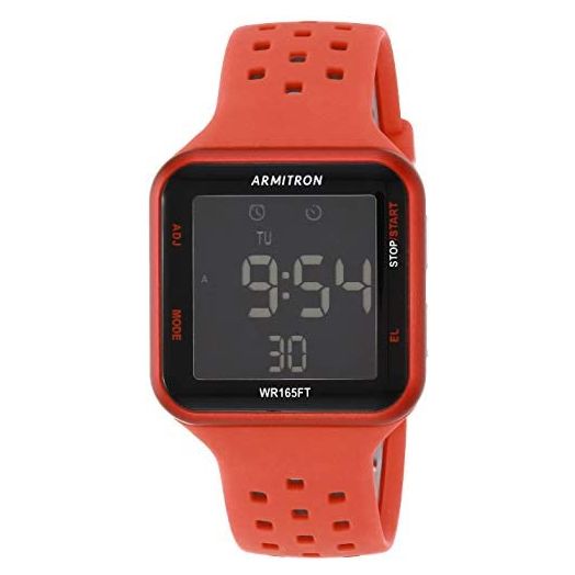 Armitron Sport Unisex 40/8417 Digital Chronograph Silicone Strap Watch
