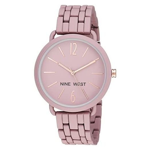 Nine West Women's Rubberized Bracelet Watch