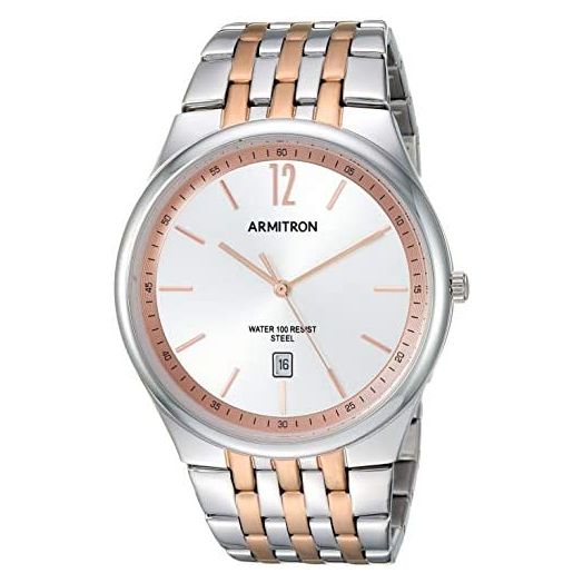 Armitron Men's Date Function Two-Tone Bracelet Watch