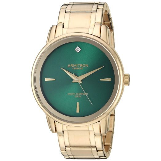 Armitron Men's Diamond-Accented Bracelet Watch