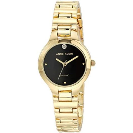 Anne Klein Women's Genuine Diamond Dial Bracelet Watch