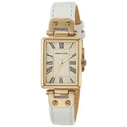 Anne Klein Women's Leather Strap Watch, AK/3752