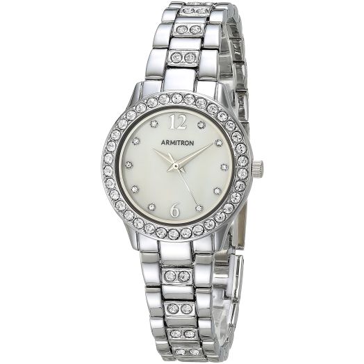 Armitron Women's Genuine Crystal Accented Bracelet Watch, 75/5798