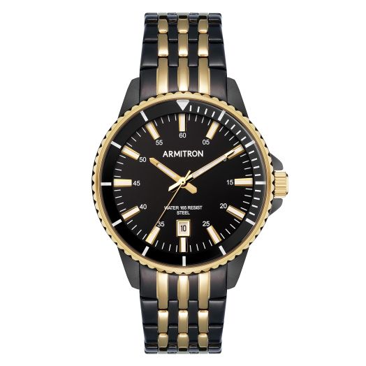 Armitron Men's Date Function Two-Tone Bracelet Watch, 20/5414