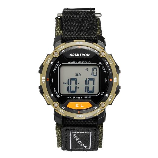 Armitron Sport Men's Digital Nylon Strap Watch, 40/8318
