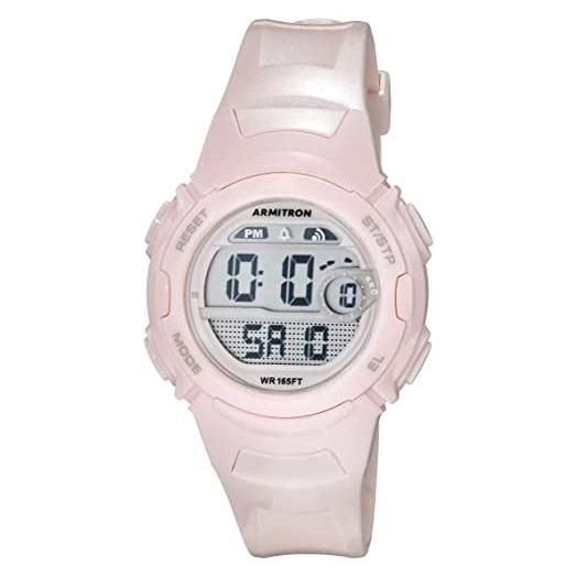 Armitron Sport Women's Digital Chronograph Black Resin Strap Watch