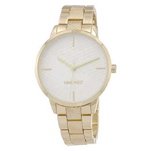 Nine West Women's Textured Bracelet Watch