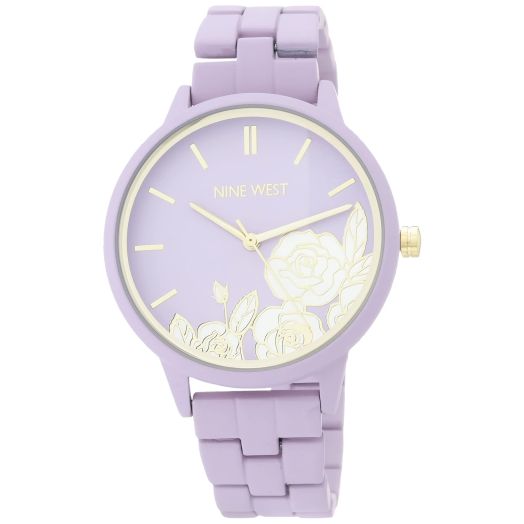 Nine West Women's Rubberized Bracelet Watch, NW/2782