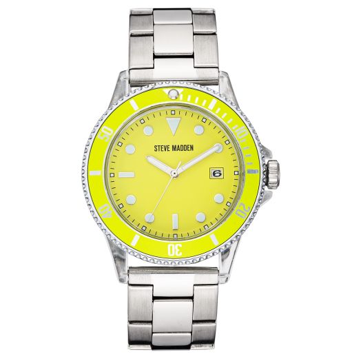 Steve Madden Unisex Date Function Bracelet Watch