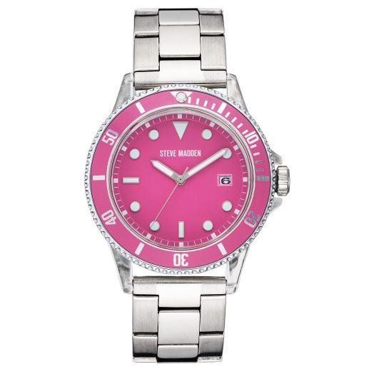 Steve Madden Unisex Date Function Bracelet Watch