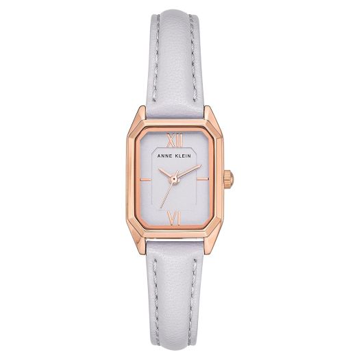 Anne Klein Women's Leather Strap Watch