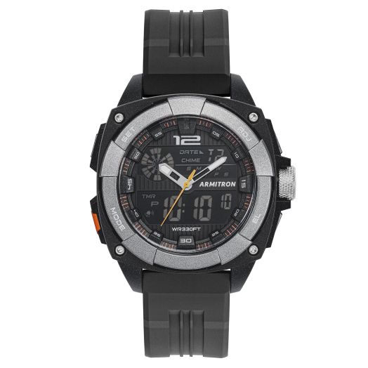 Men's Analog-Digital Chronograph Resin Strap Watch, 20/5372