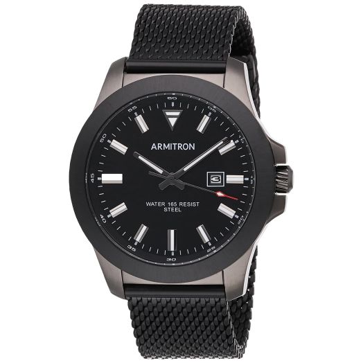 Armitron Men's Date Function Mesh Bracelet Watch, 20/5527